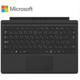 マイクロソフト(Microsoft)の専用品　Microsoft Surface Pro タイプ カバー ブラ(その他)