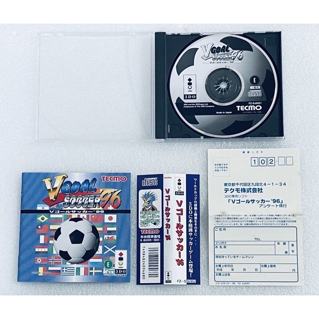 VGOAL SOCCER 96 / Vゴールサッカー96 [3DO] エンタメ/ホビーのゲームソフト/ゲーム機本体(家庭用ゲームソフト)の商品写真