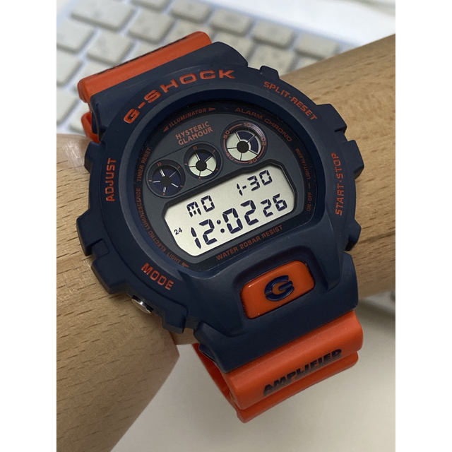 G-SHOCK(ジーショック)の別注/G-SHOCK/コラボ/ヒステリックグラマー/時計/DW-6900/限定 メンズの時計(腕時計(デジタル))の商品写真