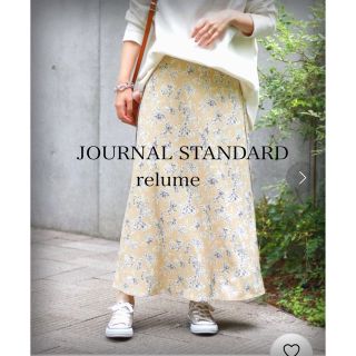 ジャーナルスタンダードレリューム(JOURNAL STANDARD relume)のJOURNAL STANDARD relume 完売品　フラワーロングスカート(ロングスカート)