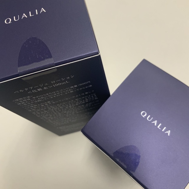 QUALIA ベルクアージュ　ローション&クリーム