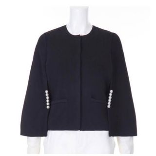 Chesty - ケープニットジャケット Black chesty チェスティ 新品未使用