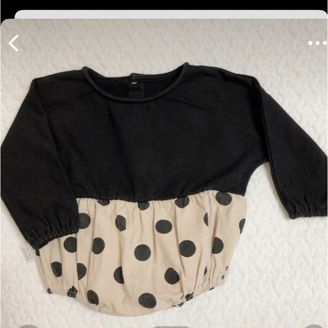babyGAP(ベビーギャップ)のドット　水玉　ロンパース キッズ/ベビー/マタニティのベビー服(~85cm)(ロンパース)の商品写真
