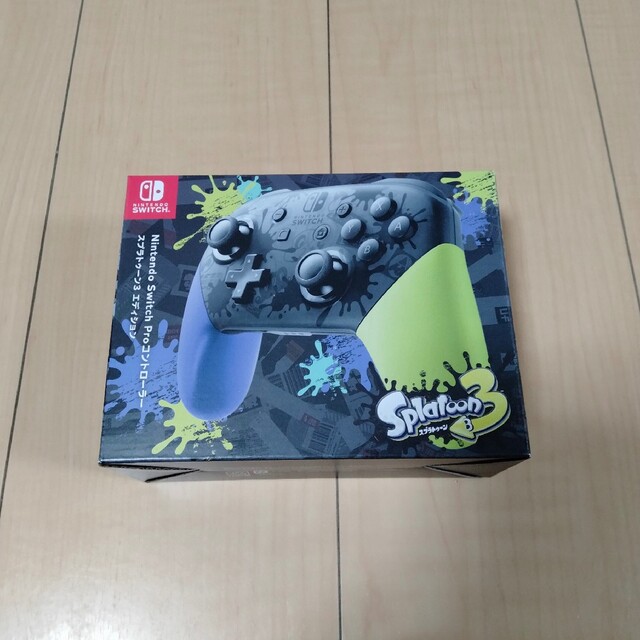 【新品未開封】Nintendo Switch 純正プロコン スプラトゥーン3