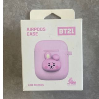 ビーティーイシビル(BT21)の【新品】Airpodsケース　BT21公式　cooky(ヘッドフォン/イヤフォン)