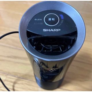 シャープ(SHARP)のＳＨＡＲＰ イオン発生機IG-KC15 -B中古品(車内アクセサリ)