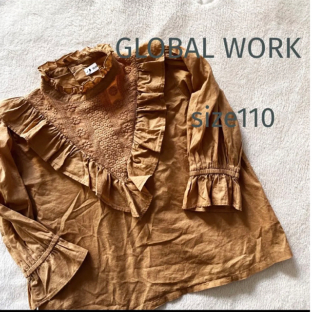 GLOBAL WORK(グローバルワーク)のGLOBAL WORKブラウス キッズ/ベビー/マタニティのキッズ服女の子用(90cm~)(ブラウス)の商品写真