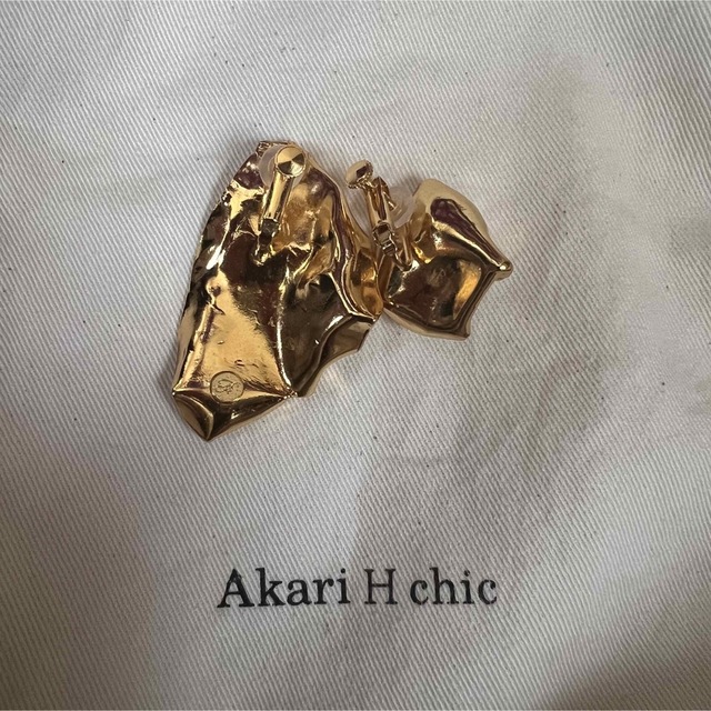 イヤリング akarih mer イヤリング ゴールド