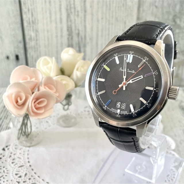 Paul Smith(ポールスミス)の【希少】Paul Smith ポールスミス 腕時計 ケンブリッジ デイト メンズの時計(腕時計(アナログ))の商品写真