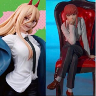ぬーどるストッパーフィギュア マキマ パワー フィギュア チェンソー ぬーどるストッパーフィギュア マキマ パワー フィギュア チェンソー