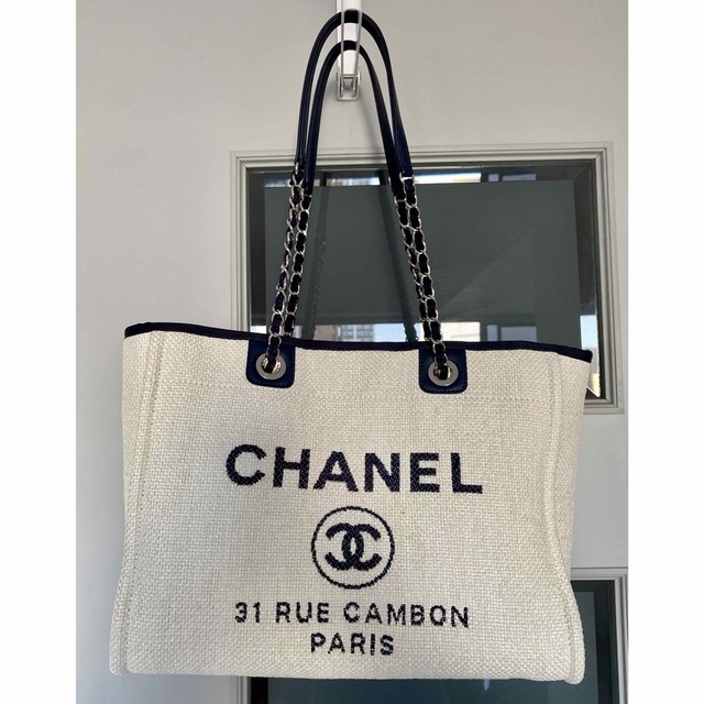 ニャン太様専用CHANEL シャネル ドーヴィル トートバッグ 注文割引 www