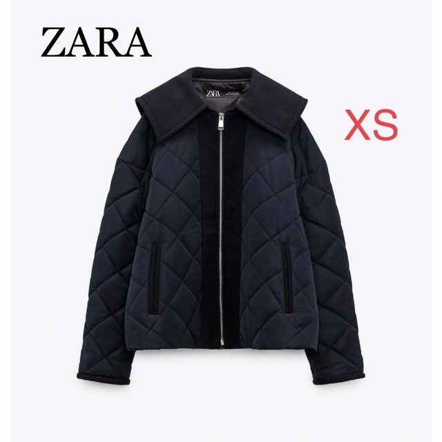 【完売品】ZARA コントラストパフジャケット