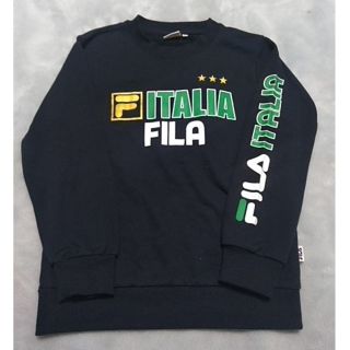 フィラ(FILA)の【ゆずとら様専用】FILA トレーナー ネイビー 150(Tシャツ/カットソー)