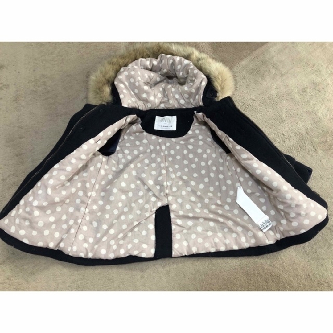 ZARA KIDS(ザラキッズ)のZARA baby 86サイズ(12-18months) ダッフルコート　 キッズ/ベビー/マタニティのベビー服(~85cm)(ジャケット/コート)の商品写真