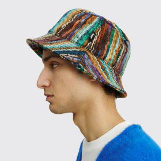 STUSSY(ステューシー)のSTUSSY 22S MIXED YARN STOCK BUCKET HAT メンズの帽子(ハット)の商品写真