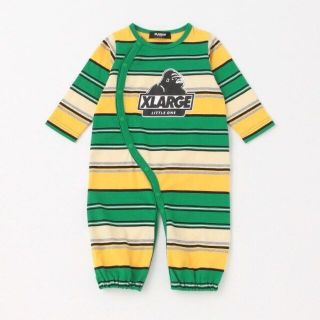 エクストララージ(XLARGE)のhiroko様専用　XLARGE KIDSボーダーゴリラ長袖カバーオール(カバーオール)