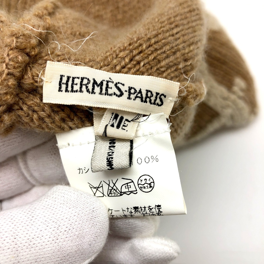 Hermes - エルメス ニット帽 カシミア100％ Hロゴの通販 by NEXT51