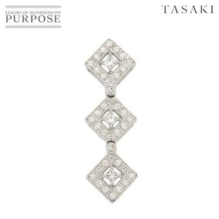 TASAKI - タサキ TASAKI ダイヤ 0.53ct ペンダント トップ K18 WG ホワイトゴールド 750 田崎真珠 VLP 90179359