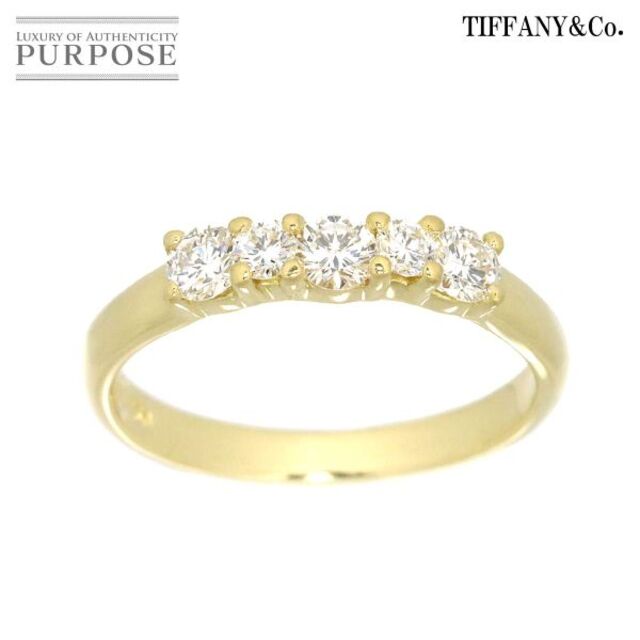Tiffany & Co. - ティファニー TIFFANY&CO. 9号 リング ダイヤ K18 YG イエローゴールド 750 指輪 VLP 90179409