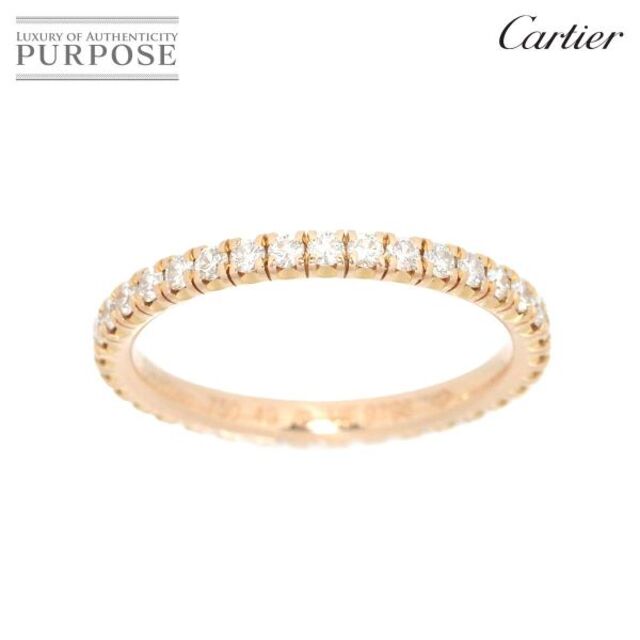 Cartier - カルティエ Cartier エタンセル ドゥ #49 リング フルダイヤ K18 PG 750 指輪【証明書付き】VLP 90177998