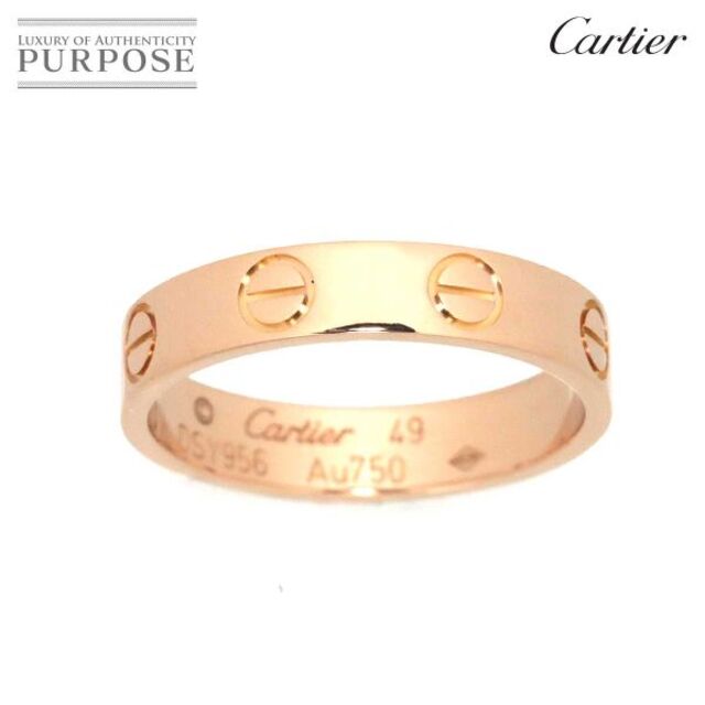 驚きの値段】 Cartier - カルティエ Cartier ミニラブ #49 リング K18