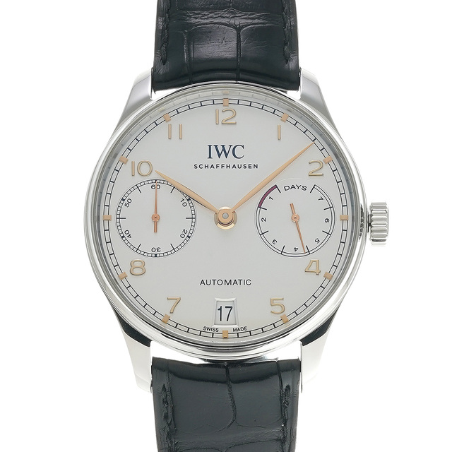 中古 インターナショナルウォッチカンパニー IWC IW500704 シルバー メンズ 腕時計 - 1