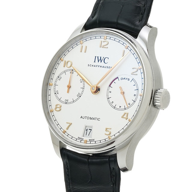 中古 インターナショナルウォッチカンパニー IWC IW500704 シルバー メンズ 腕時計