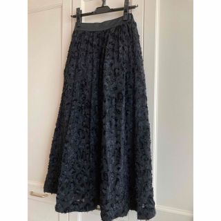 完売☆シャルマントファム コラボレオパードジャガードスカート☆ 高田麻紀子さん着