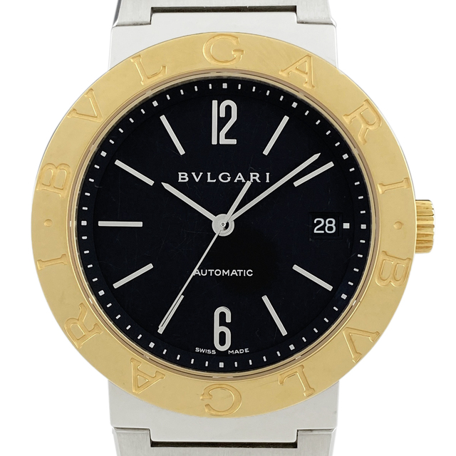【希望者のみラッピング無料】 ブルガリ - BVLGARI ブルガリブルガリ 【中古】 メンズ 自動巻き BB38SGAUTO 腕時計(アナログ)
