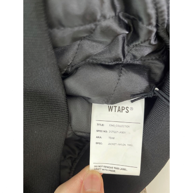 Wtaps   wtaps team jacket black L sizeの通販 by gogogo's shop