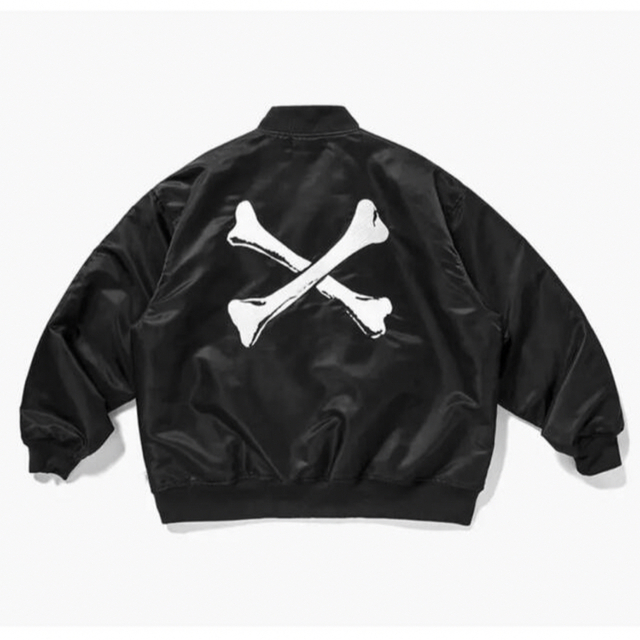 wtaps team jacket black L size