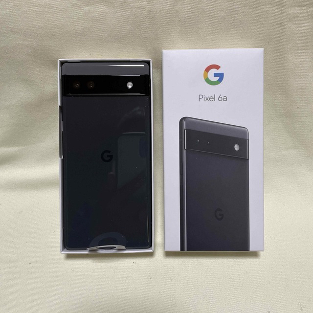 au Google Pixel 6a チャコール SIMフリー 業販 スマホ/家電