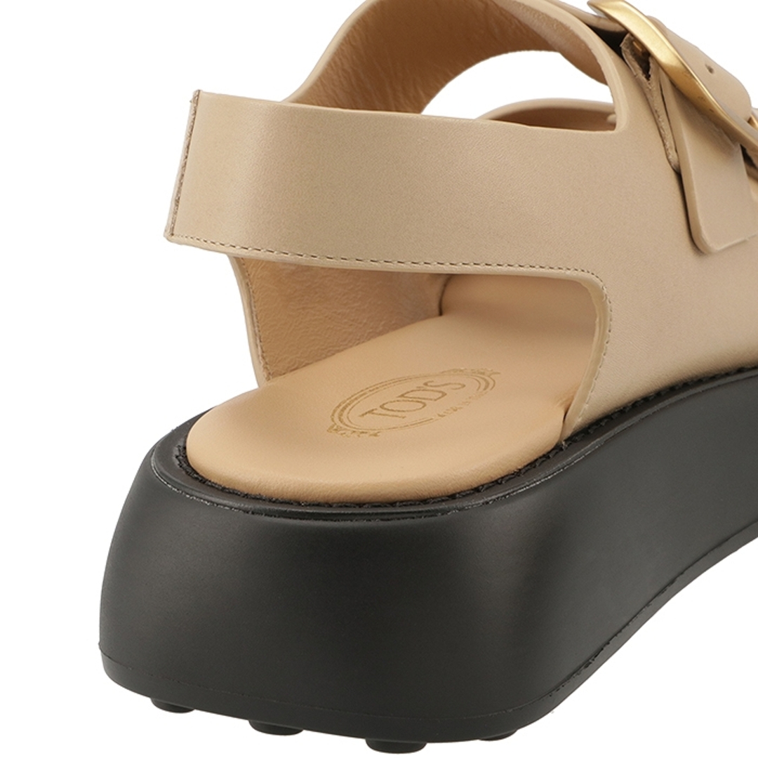 TOD'S - トッズ TOD'S サンダル レザー メタル バックル TOD'S - トッズ TOD'S サンダル レザー メタル バックル