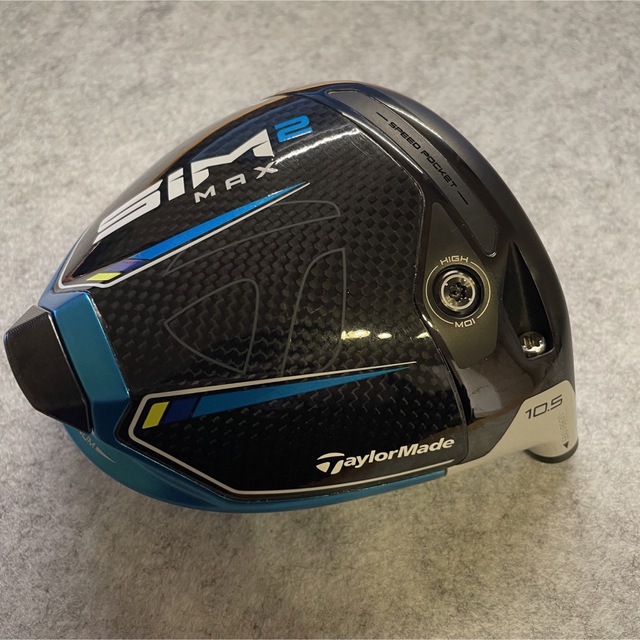 TaylorMade(テーラーメイド)の本日値引！(極美品) SIM2 MAX ドライバー ヘッド 10.5 スポーツ/アウトドアのゴルフ(クラブ)の商品写真