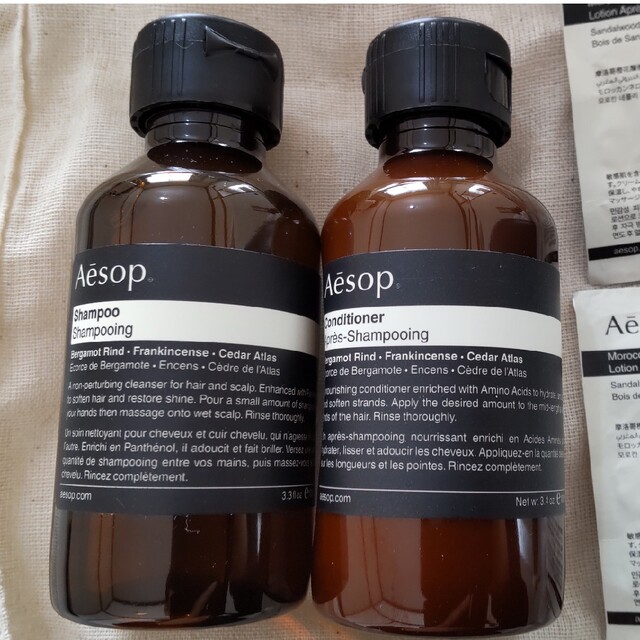 Aesop(イソップ)の【新品・未使用】Aesopシャンプー・コンディショナー・ポストシェーブローション コスメ/美容のヘアケア/スタイリング(シャンプー/コンディショナーセット)の商品写真