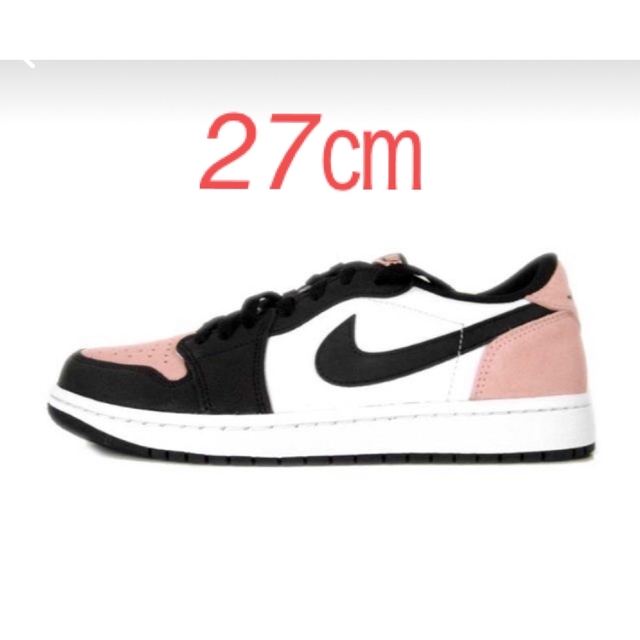 Jordan Brand（NIKE）(ジョーダン)のAir Jordan 1 Low OG "Bleached Coral"27㎝ メンズの靴/シューズ(スニーカー)の商品写真