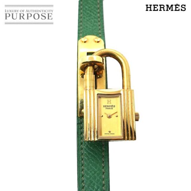 Hermes - エルメス HERMES ケリーウォッチ ヴィンテージ レディース 腕時計 ゴールド 文字盤 クォーツ ウォッチ カデナ Kelly Watch VLP 90181505