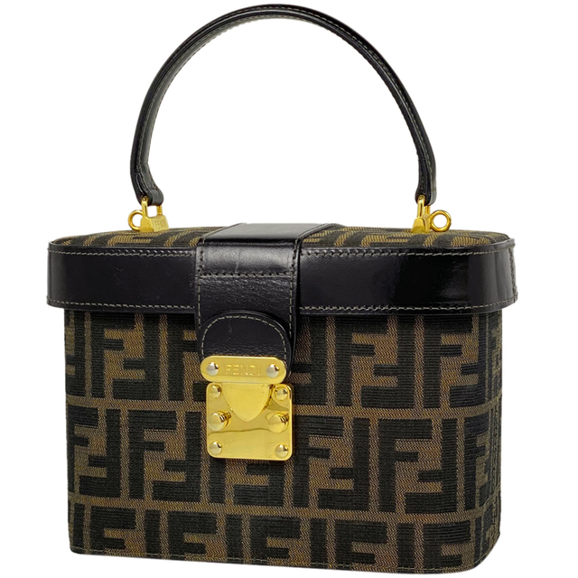 堅実な究極の FENDI - 【中古】 レディース バニティバッグ ズッカ柄