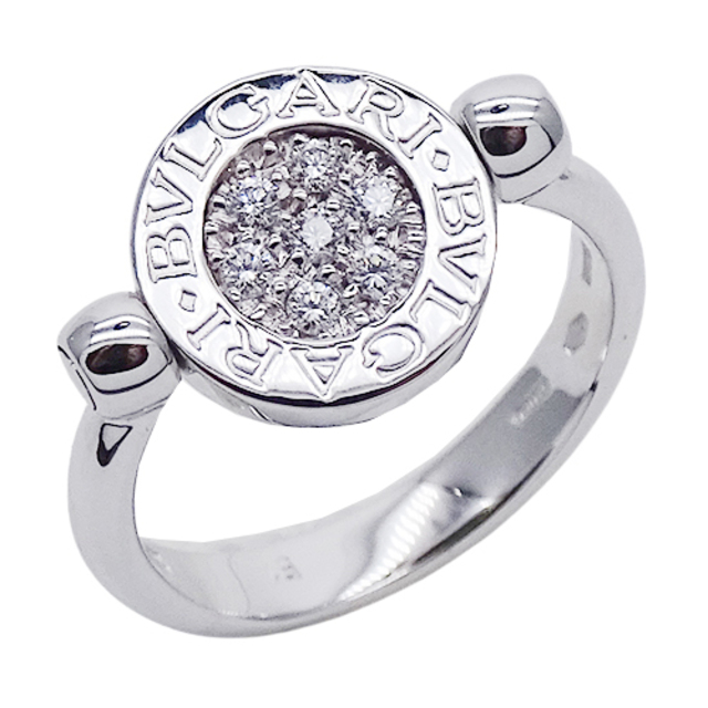 売れ筋新商品 ブルガリリング BVLGARI 指輪 ブルガリブルガリ 750WG オニキス ダイヤモンド リング(指輪) 
