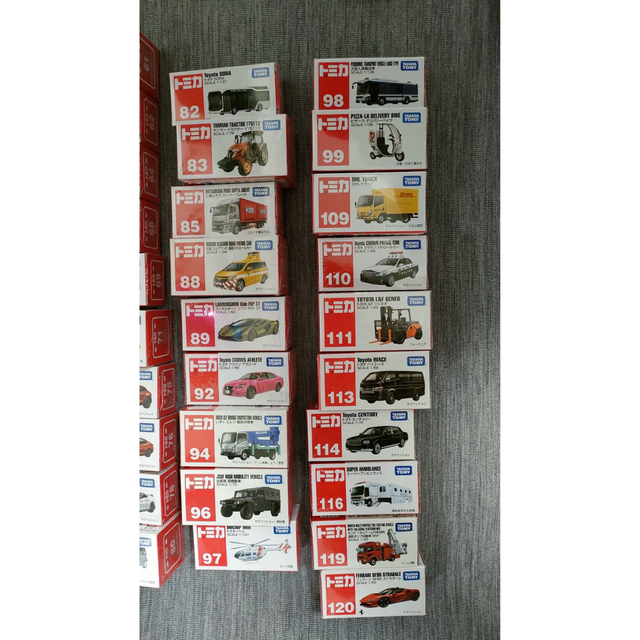 サイズ交換対象外 【合計100台以上⁈】トミカ ロングタイプ DIE CAST