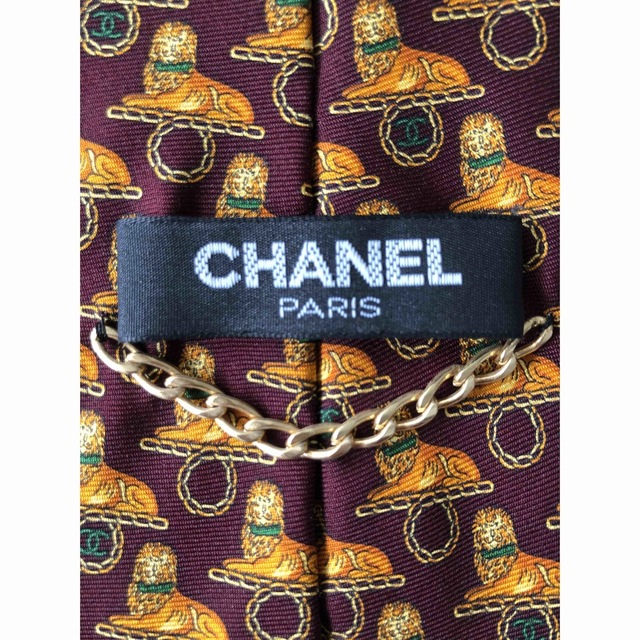 CHANEL(シャネル)の【 CHANEL】美品ネクタイ　ブランドロゴ柄 メンズのファッション小物(ネクタイ)の商品写真