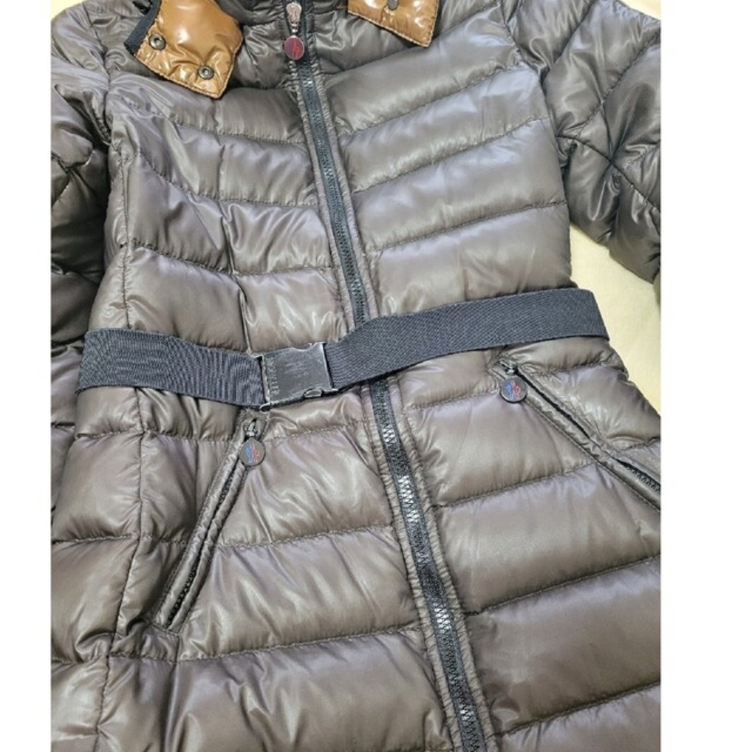 かわいい！ MONCLER - モンクレール ロングダウンコート モカシン 0