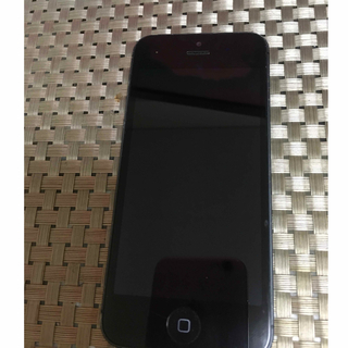 アイフォーン(iPhone)のau iPhone5 64GB ブラック スマホ Apple (スマートフォン本体)