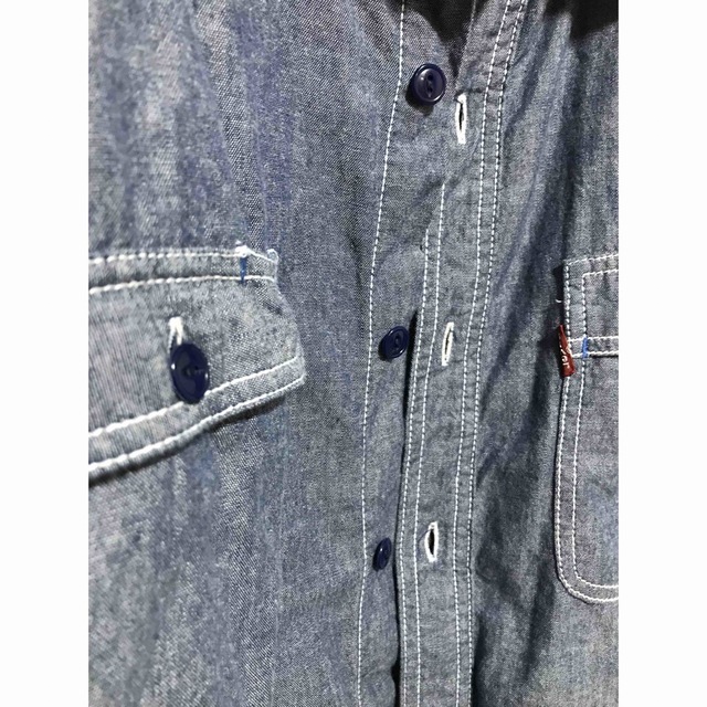 L size】stussy×Levi's シャンブレーシャツ | primmo-flash.fr
