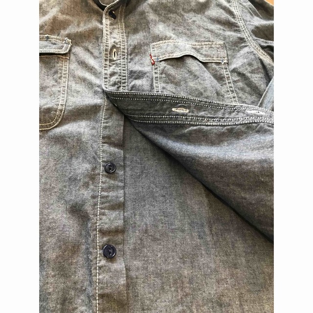 L size】stussy×Levi's シャンブレーシャツ | primmo-flash.fr