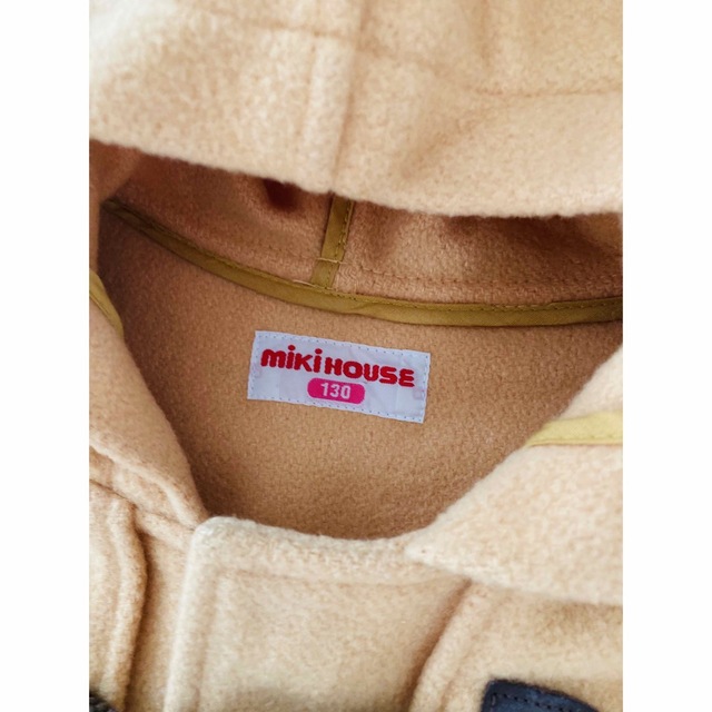 mikihouse(ミキハウス)のミキハウス　レトロ　ダッフルコート　ロングコート　130 キッズ/ベビー/マタニティのキッズ服男の子用(90cm~)(コート)の商品写真