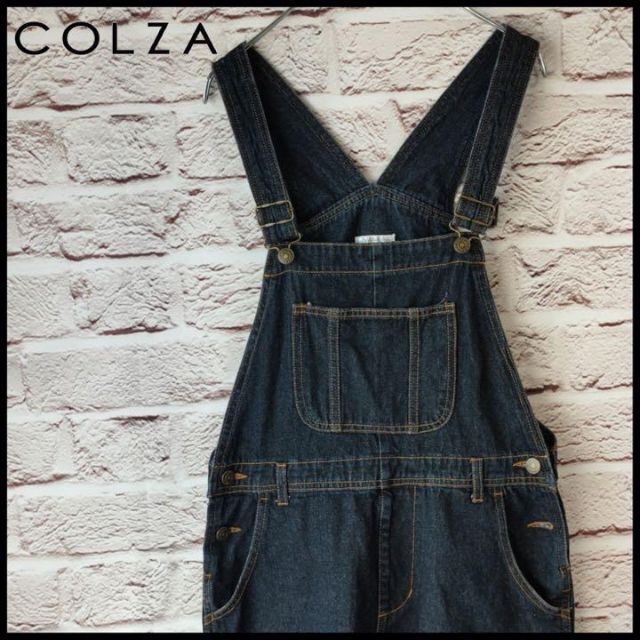 COLZA(コルザ)のCOLZA　コルザ　サロペットスカート　デニム　レディース【S】 レディースのパンツ(サロペット/オーバーオール)の商品写真