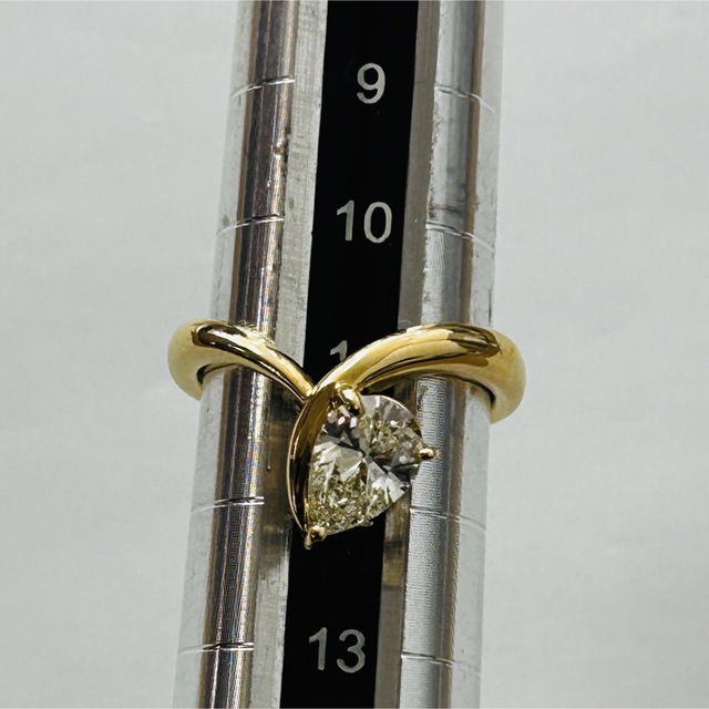 ダイヤモンドリング K18 18 金 指輪 ダイヤ1.017ctの通販 by 扇風機's ...