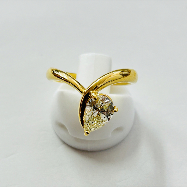 ダイヤモンド 0.17ct✨リング K18 新品仕上げ済み ダイヤ 18金