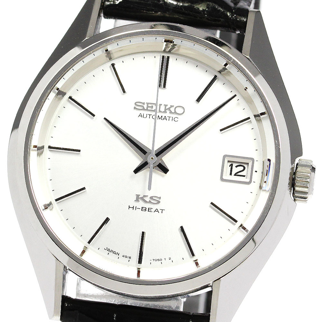 ☆美品 【SEIKO】セイコー キングセイコー ヒストリカル コレクション 限定2000本 デイト SCVN001/4S15-7040 自動巻き メンズ_733687【ev20】約36mmベルトサイズ